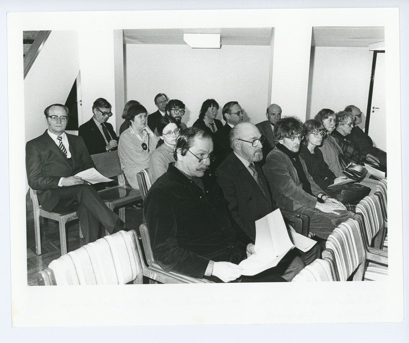 Friedebert Tuglase Seltsi aastakoosolek 22.03.1983