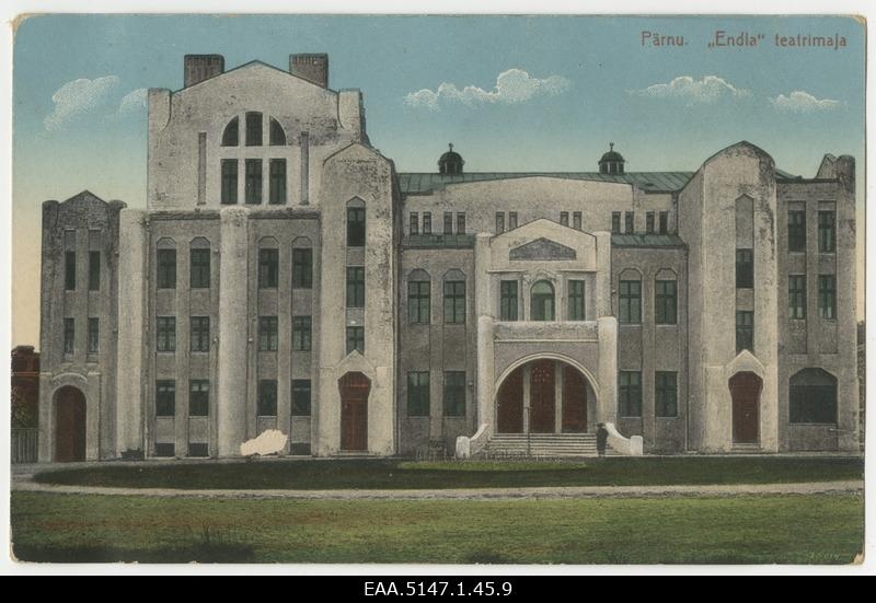 Endla Theatre, printing postcard
