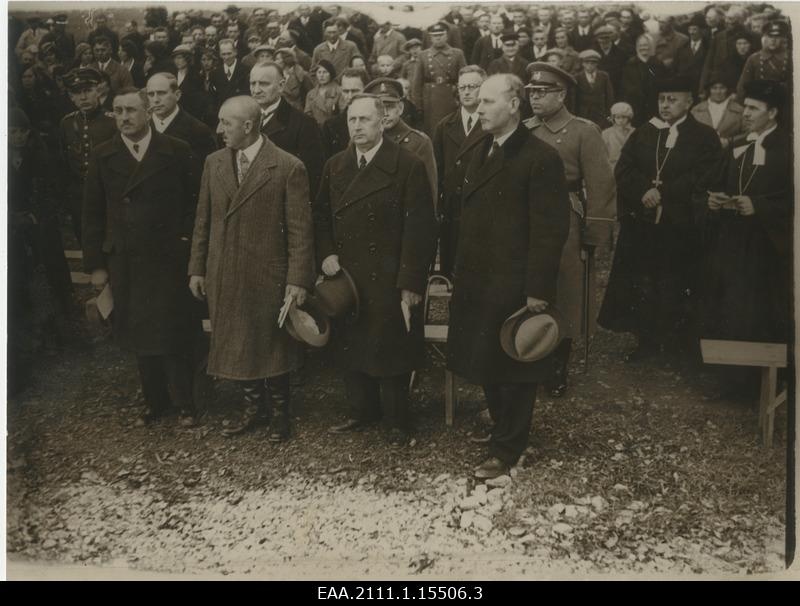 Dogs 1905. Opening of the memory pillar of the fallen on 29.9.1935