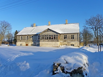 Main building of Taaliku Manor rephoto