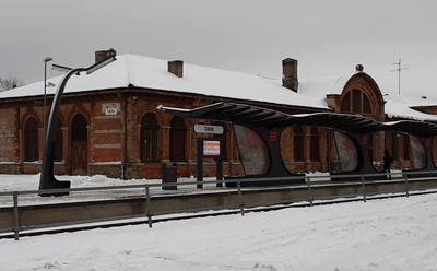 Kill Railway Station rephoto