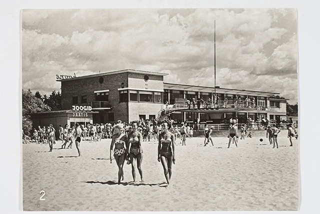 Pärnu beach building, 1964