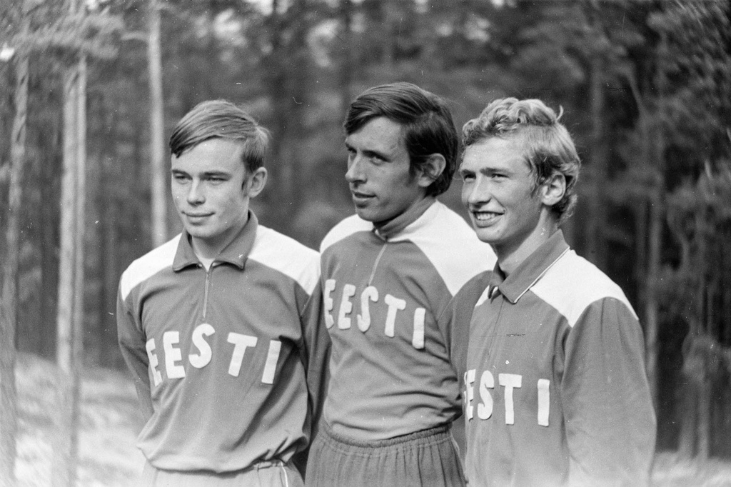 [description on the envelope – 8.9.73. Ussr Piusa message. Kivikas, Käärt, Miljan]