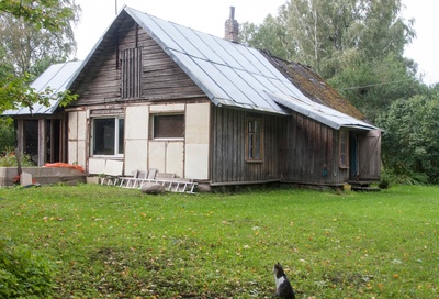 Friedebert Tuglase elukoht Uusna Saarekülas juunist novembrini 1944 rephoto