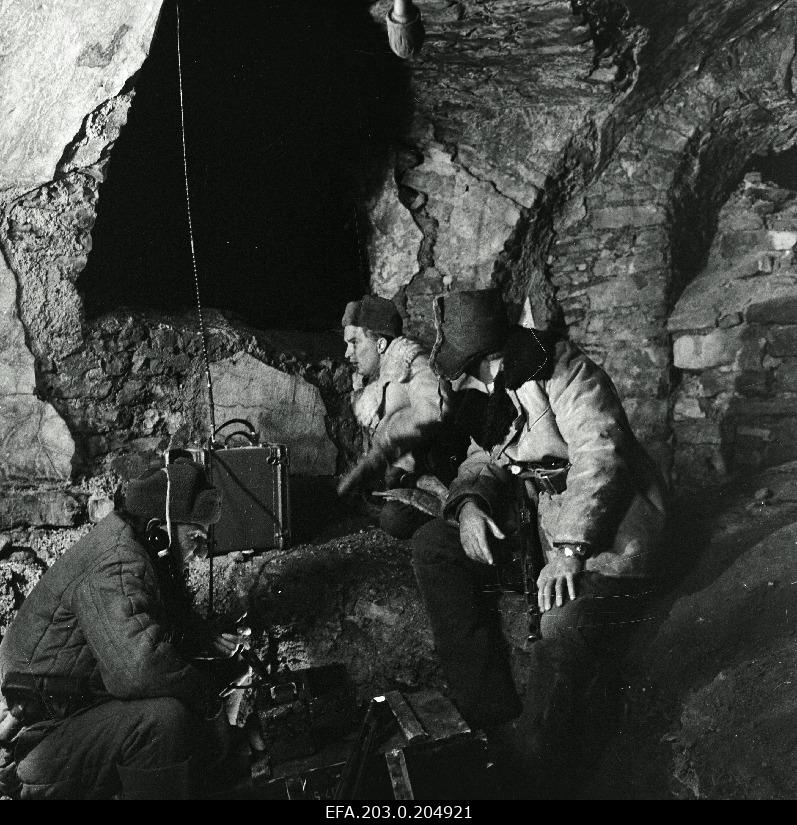 A scene from the Tallinn Film game film "People in Soldiers".