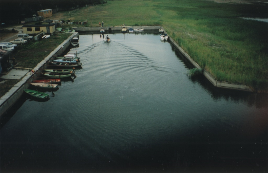 View Jugassaare garment tower to port