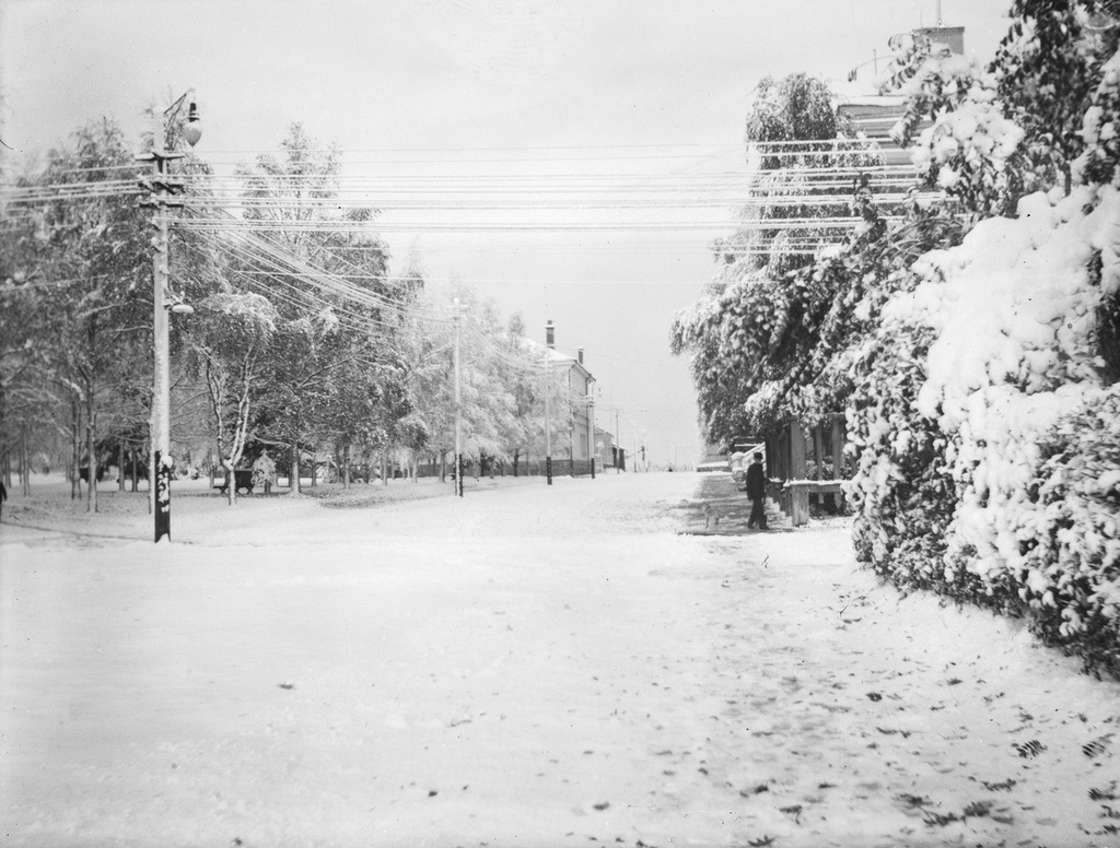 Next snow, Oulun castle