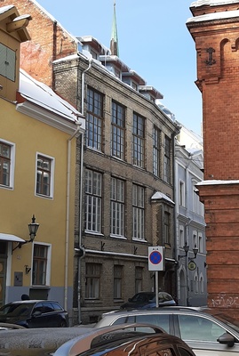 Tallinna Merekooli hoone aastatel 1940 - 1941 rephoto