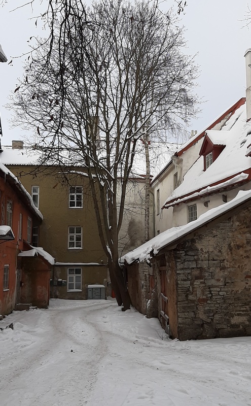 Old Town of Tallinn. rephoto