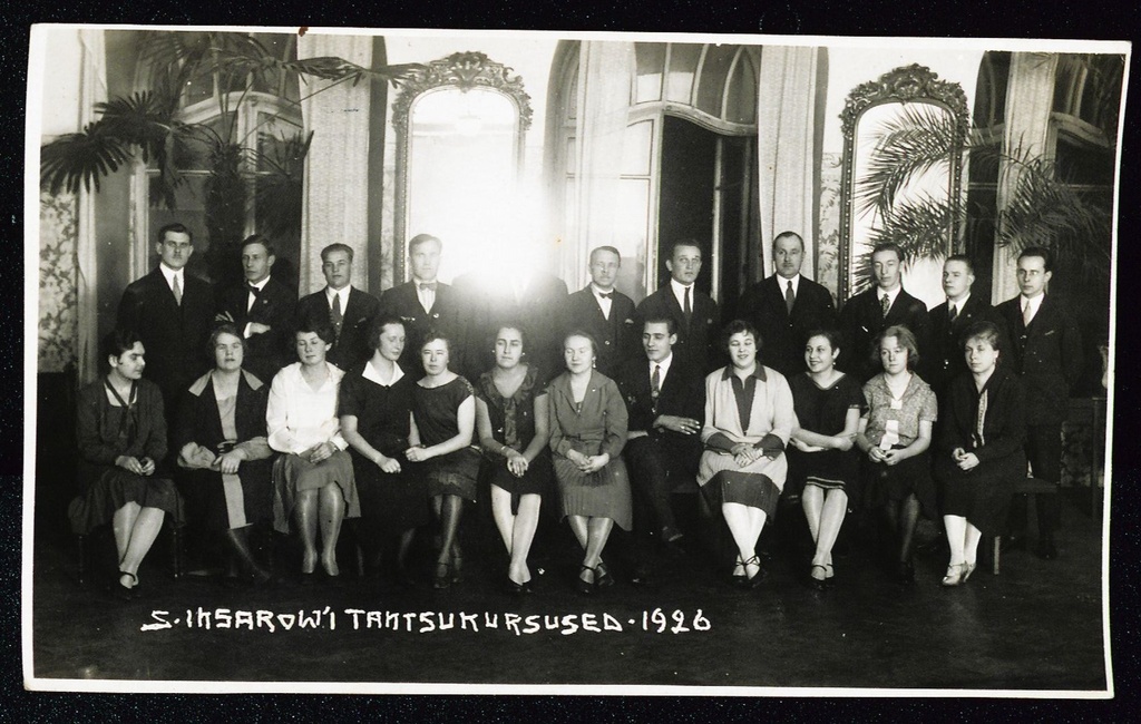 S. Ihsarow dance courses in 1926