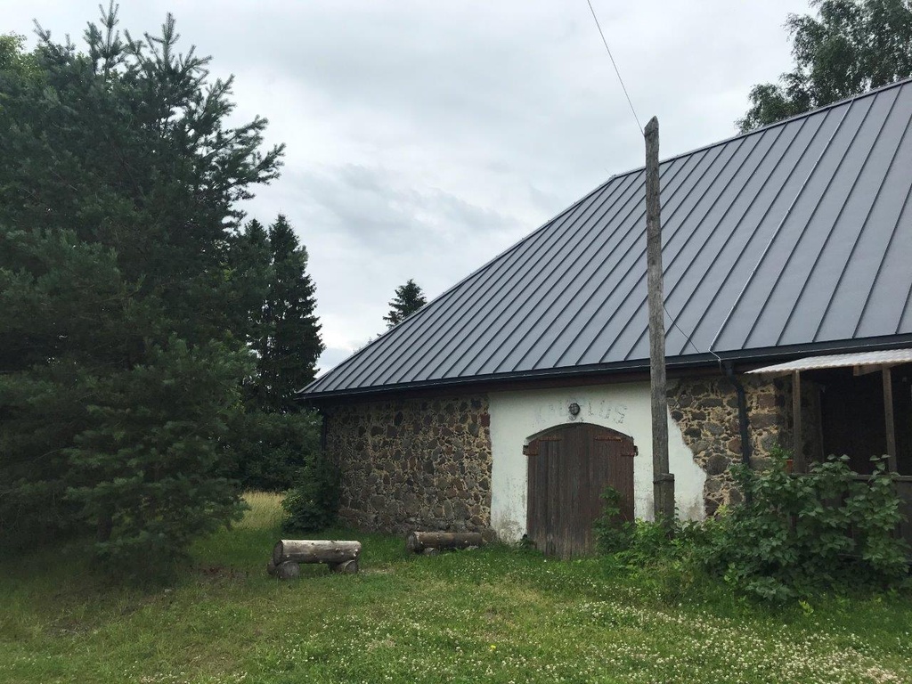 Carriage of the old gym building, in the 1970s, Kobratu, Tartumaa