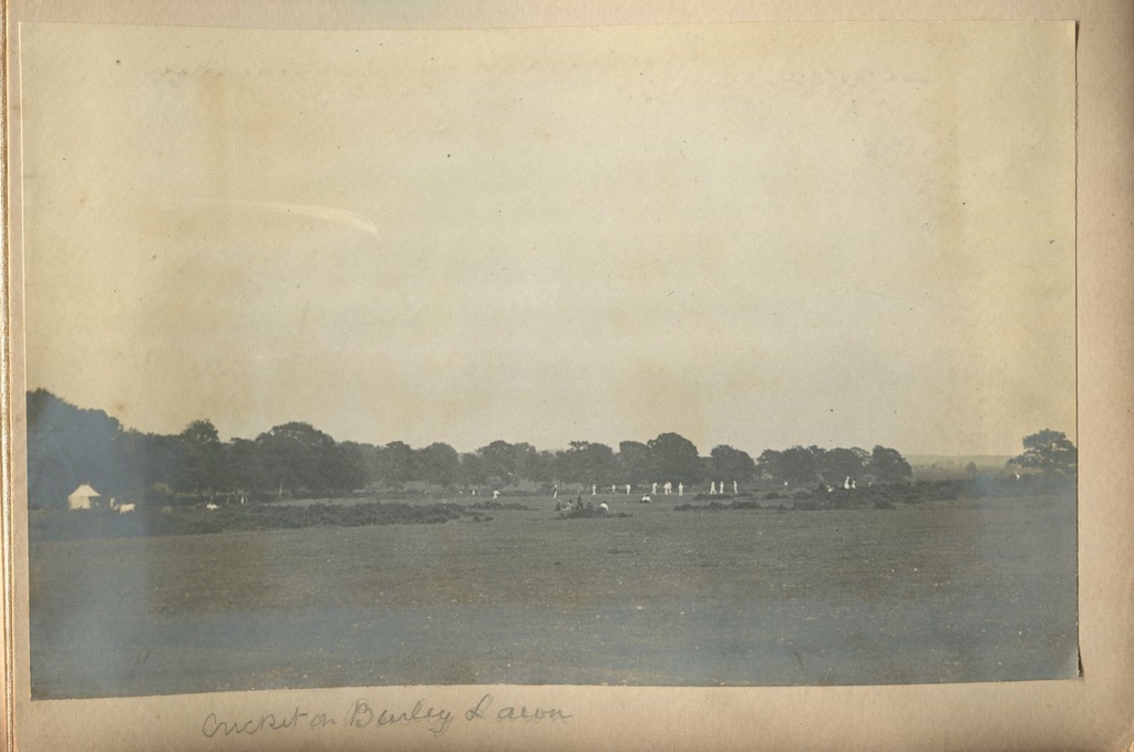 Cricket Match, Burley Lawn