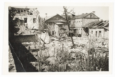 Ruin Narva, 1943  similar photo