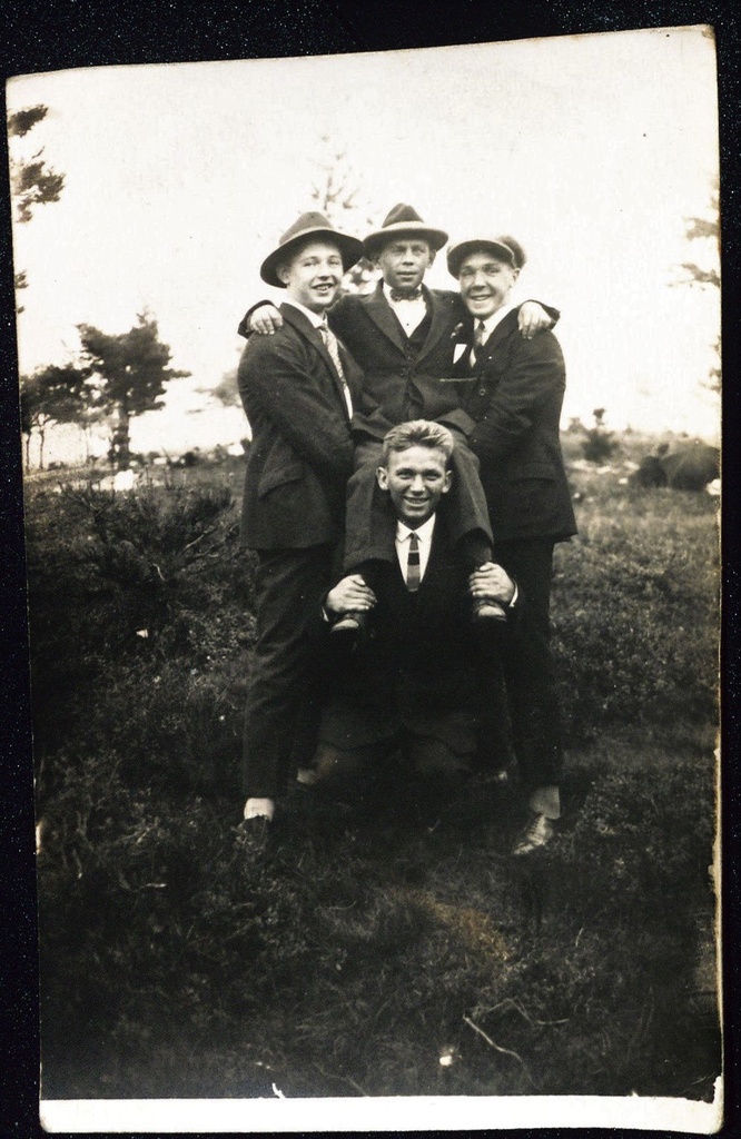 Boys in nature