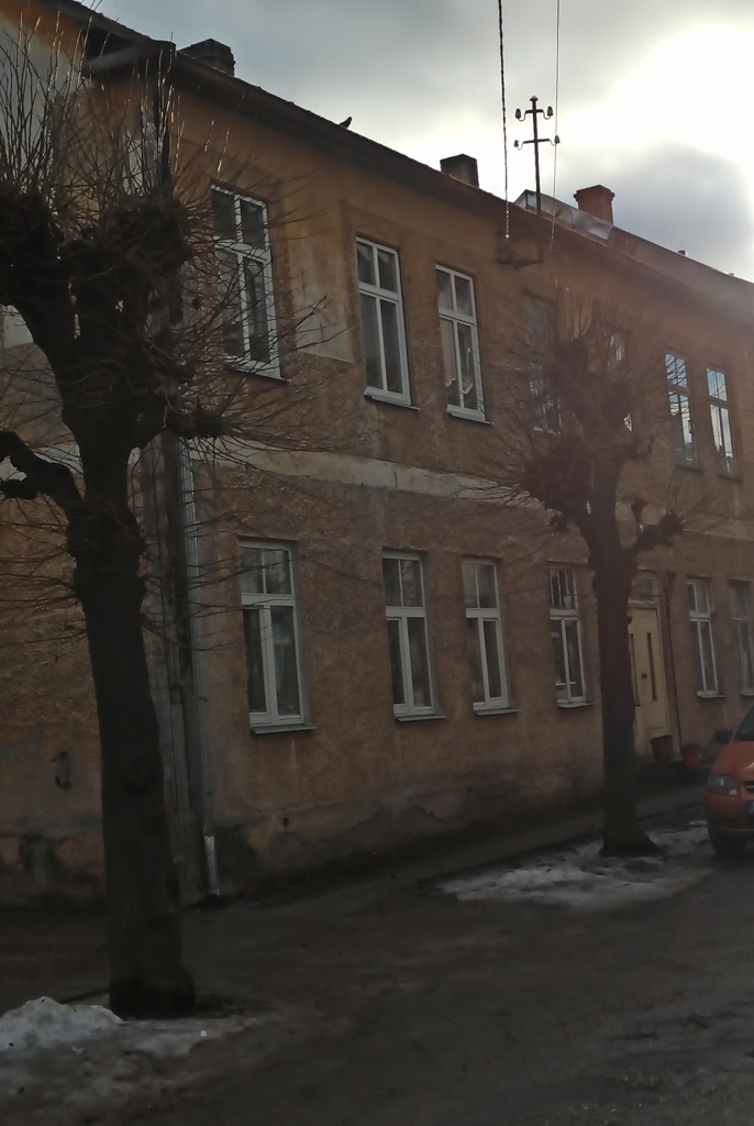 Marie Under's residence in Tartu, Tolstoi tn. 11 between December 1924 and June 1925 rephoto