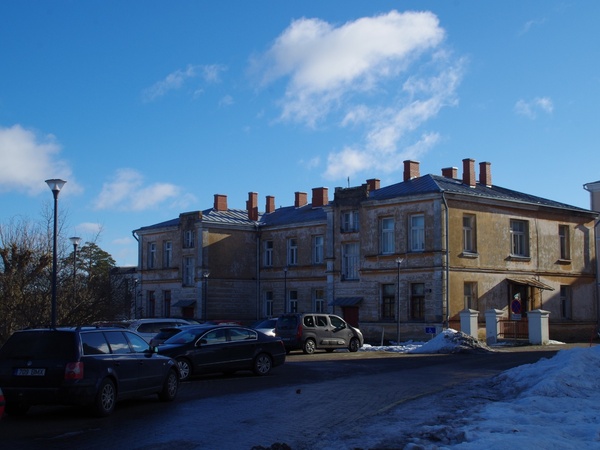 Rakvere Teachers seminar wing building 1 rephoto