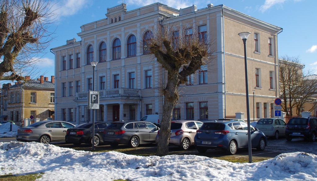 Views of Rakvere Teachers Seminar buildings and interior rooms until 1989 rephoto