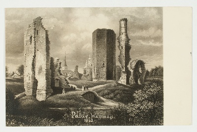 Paide Vallimägi, 1863  duplicate photo