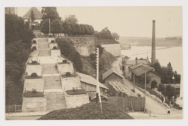 On the river Narva, 1924
