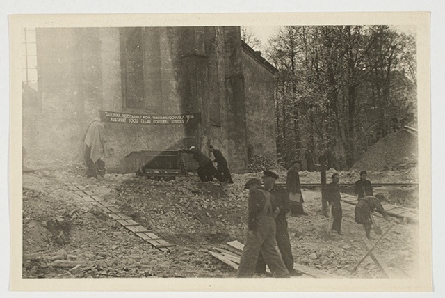 Restoration of Tallinn from war riots