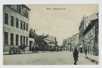 Moscow Street in Valga  duplicate photo