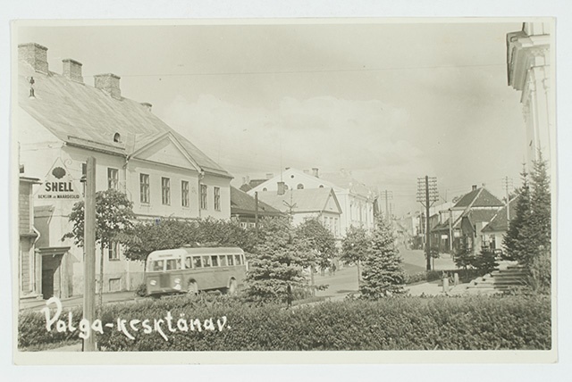 Central street, Valga