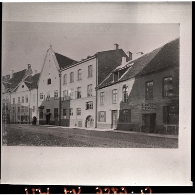 Vanad majad Laial tänaval, 19. sajandi lõpp.  duplicate photo