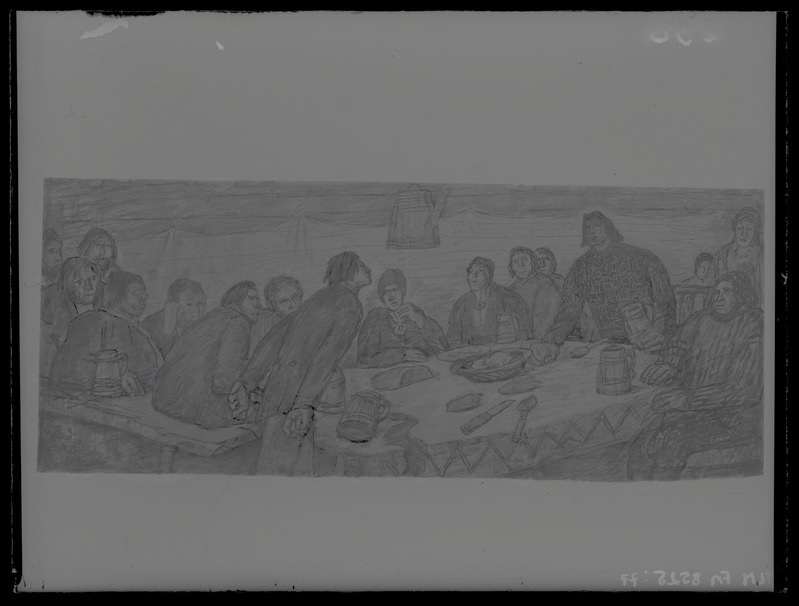 K. Raud "Tüli soome sepa juures", 1914. aastast.