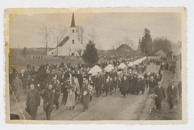 Funeral of Kilingi-Nõmme children killed in school fire  similar photo