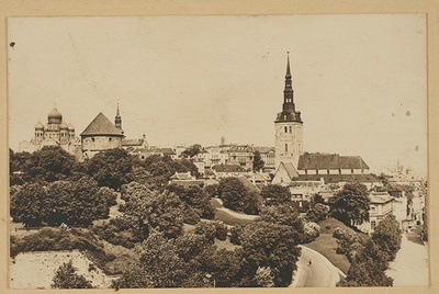 View of Harjumägi and Toompea  similar photo