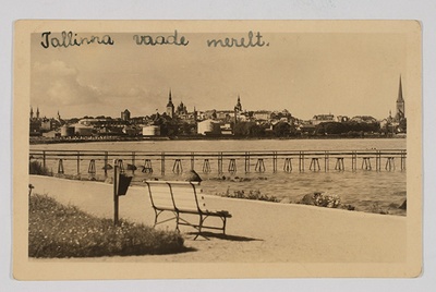 View of Tallinn from the sea  duplicate photo