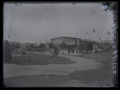 Vaade Näituse platsile paviljoniga (Tornide väljak)  similar photo