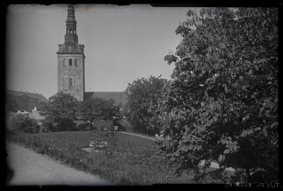 Tallinn. Vaade Niguliste kirikule Harjumäelt  duplicate photo