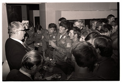 Volgogradi üliõpilaste kohtumine Tallinna Linnamuuseumis  duplicate photo