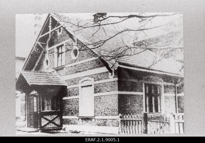 Labour house in Tartu Star Street at the end of the 1930s.  duplicate photo
