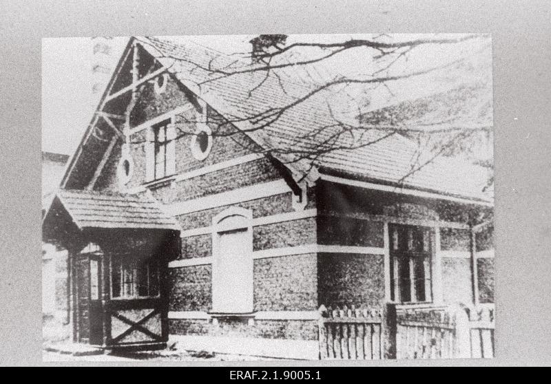Labour house in Tartu Star Street at the end of the 1930s.