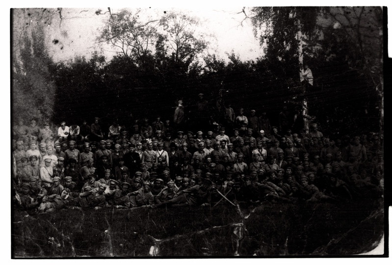I Eesti Ratsapolgu võitlejad Ostrovi linna piirkonnas 1919. aasta suvel.