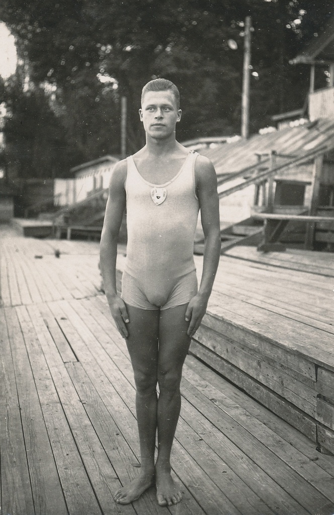 Swimmer Elmar Korko