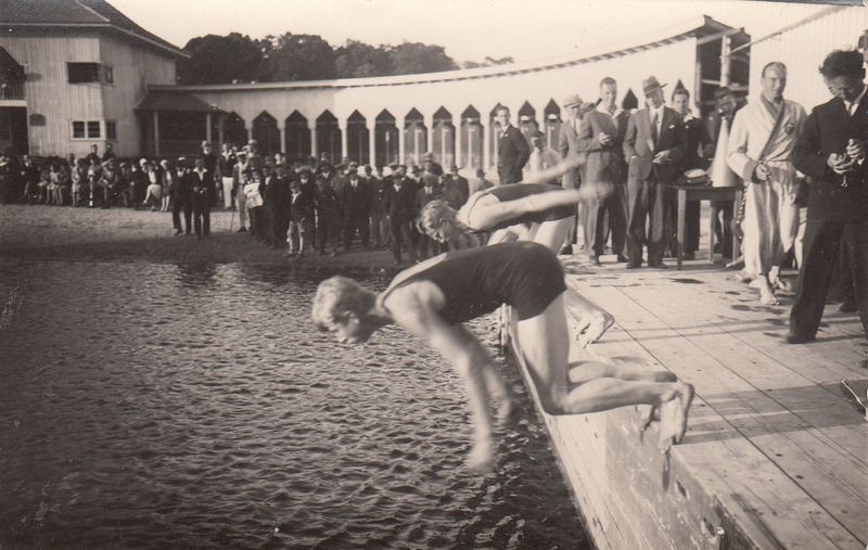Swimming competitions in Tartu