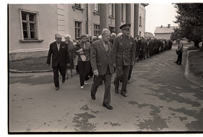 Sõjaveteranide kokkutulek Keilas