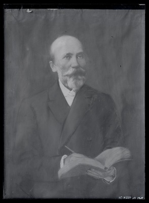 T. Grenzstein, Jakob Hurda portree 1890-ndatest aastatest.  duplicate photo