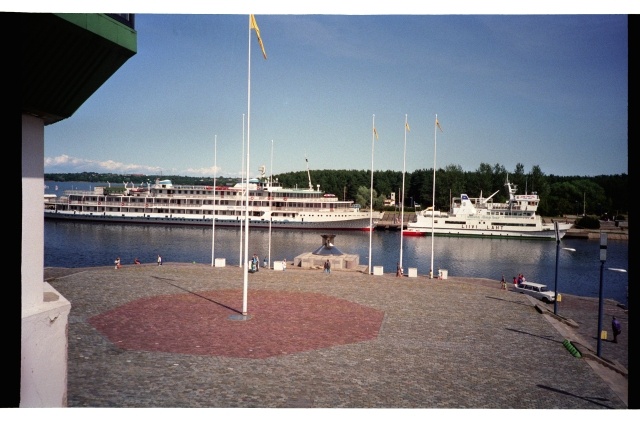 Ships in the port of Pirita