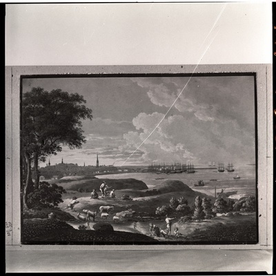 A. Schuch "Vaade Tallinnale Kadriorust" 1816. aastast.  duplicate photo