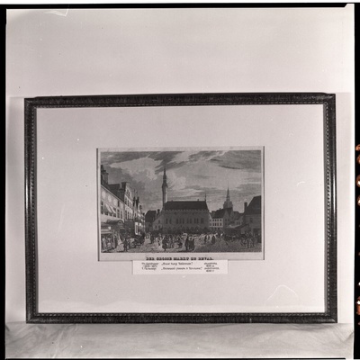 Th. Gehlhaar "Suur turg Tallinnas" 1835. aastast.  duplicate photo