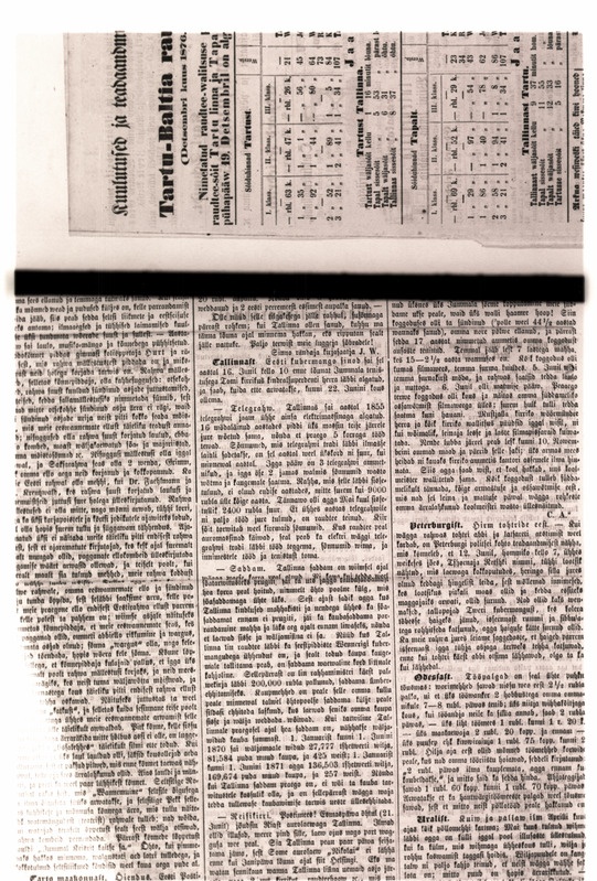 Eesti Postimees nr. 27, 1871. - Ajapaik