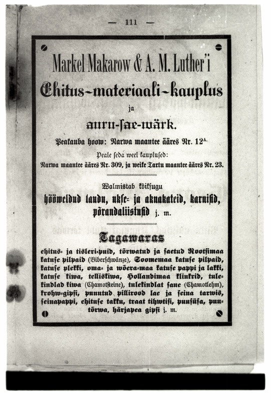 Eesti Rahva Kalender 1885. a