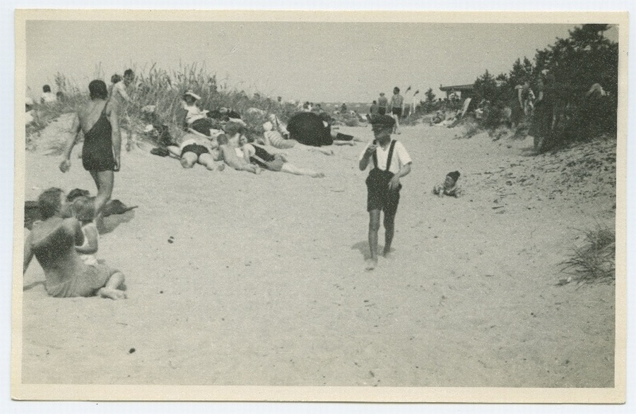 Tallinn, Pirita beach during the swimming season.