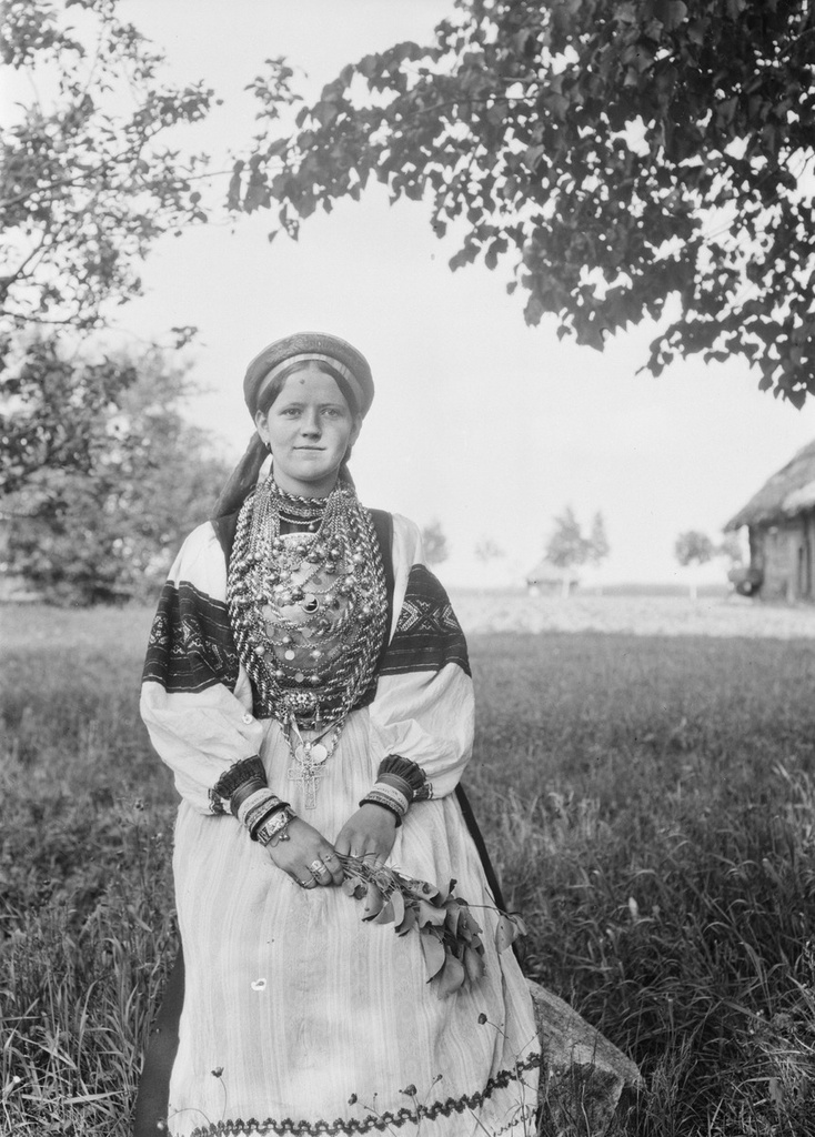 Young Miss Pope Kullu in a celebration suit