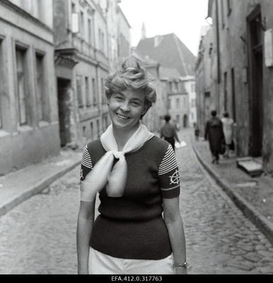 Anu Kaal on Tallinn Street.  similar photo