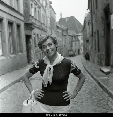 Anu Kaal on Tallinn Street.  similar photo
